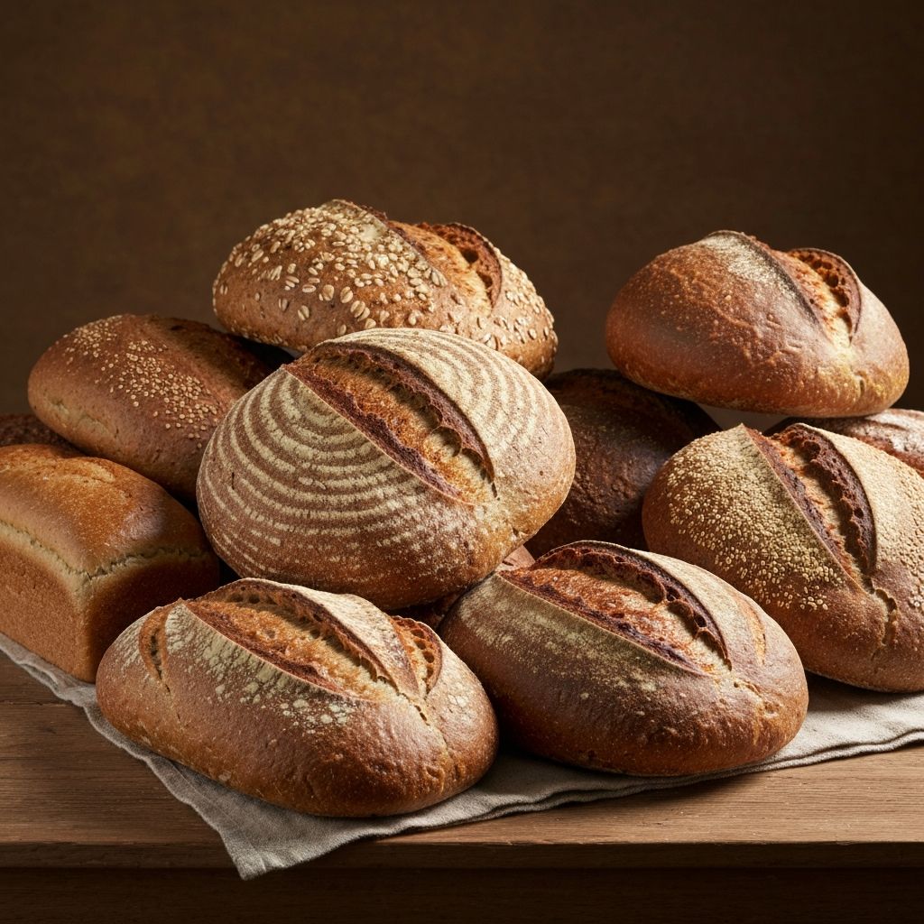 Fresh baked bread loaves from Cassy Bakes