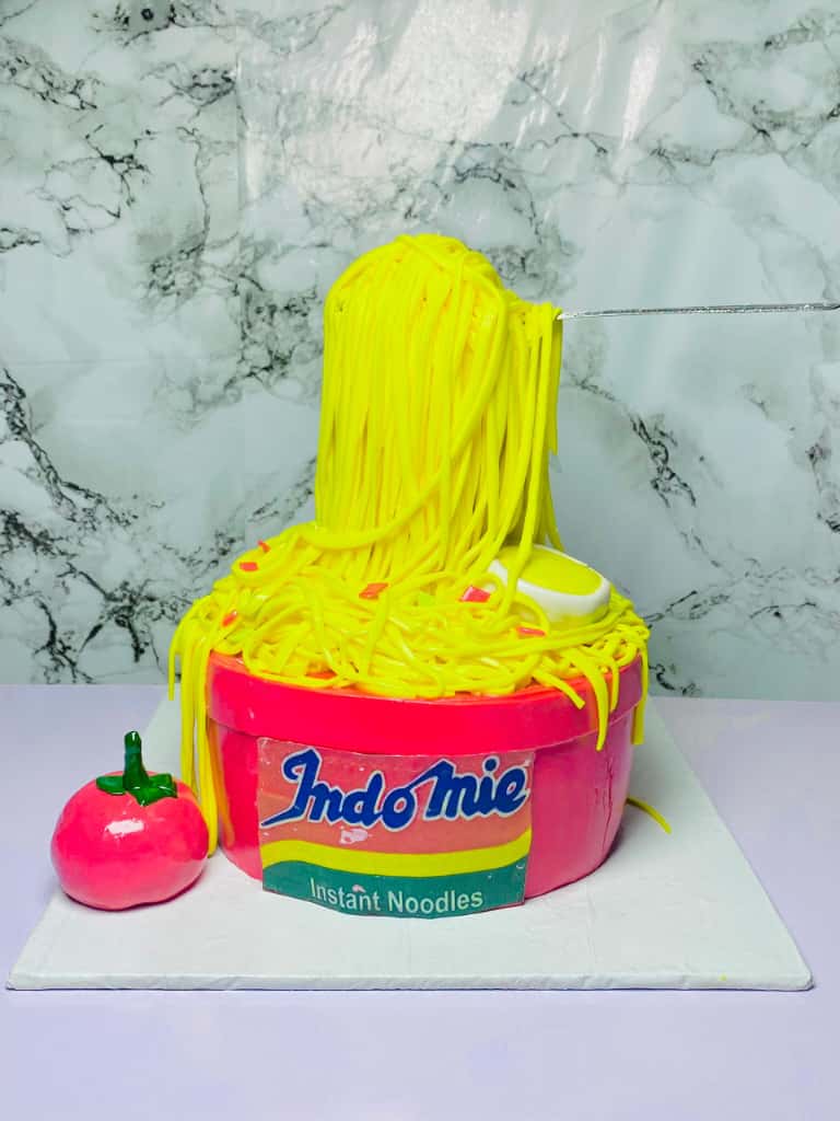 Indo Mie Novelty Cake by Cassy Bakes